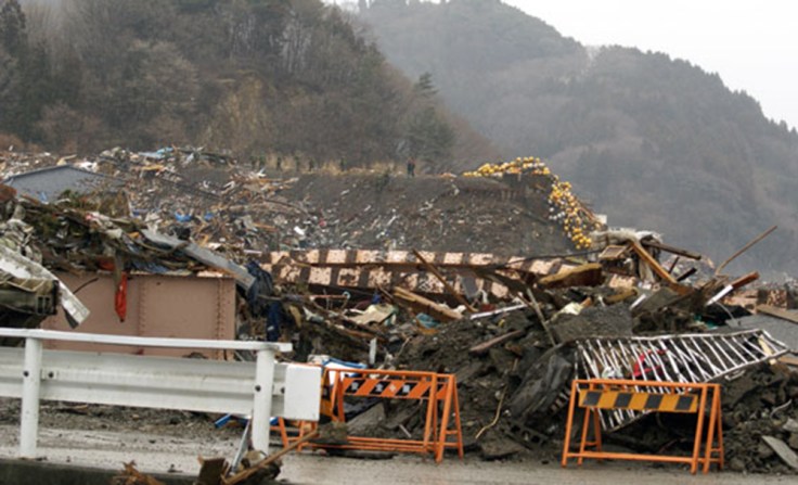 Near the Temple at Otsuchi after the 2011 Tsunami.  Photo and permission Aeneas Wilder