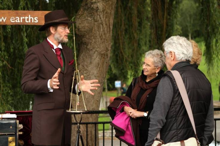The Archivist, Performer David Giblin, Photo Kim Ayres