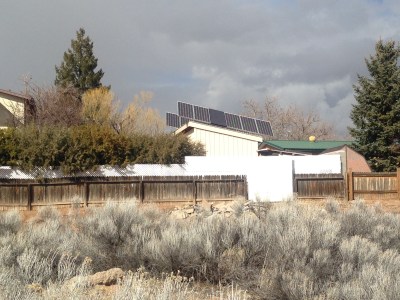 Sample of Sustainable Energy on a private residence