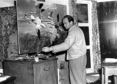 Scott with snowgoose